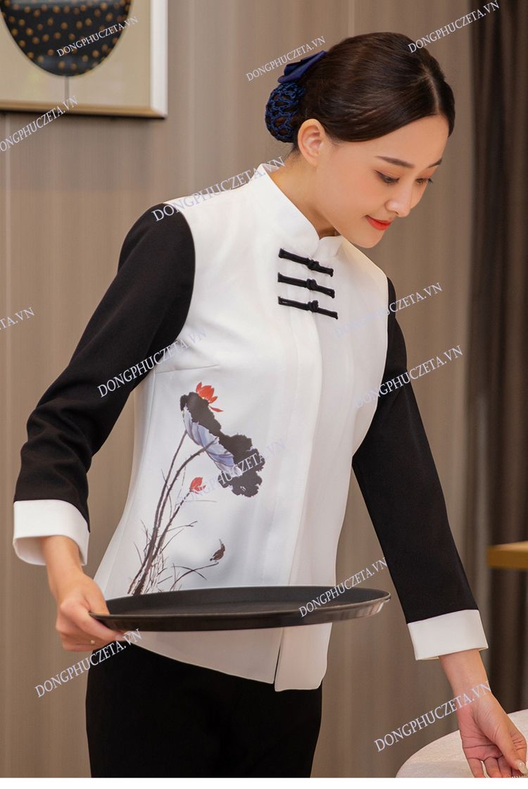 đồng phục nhà hàng china