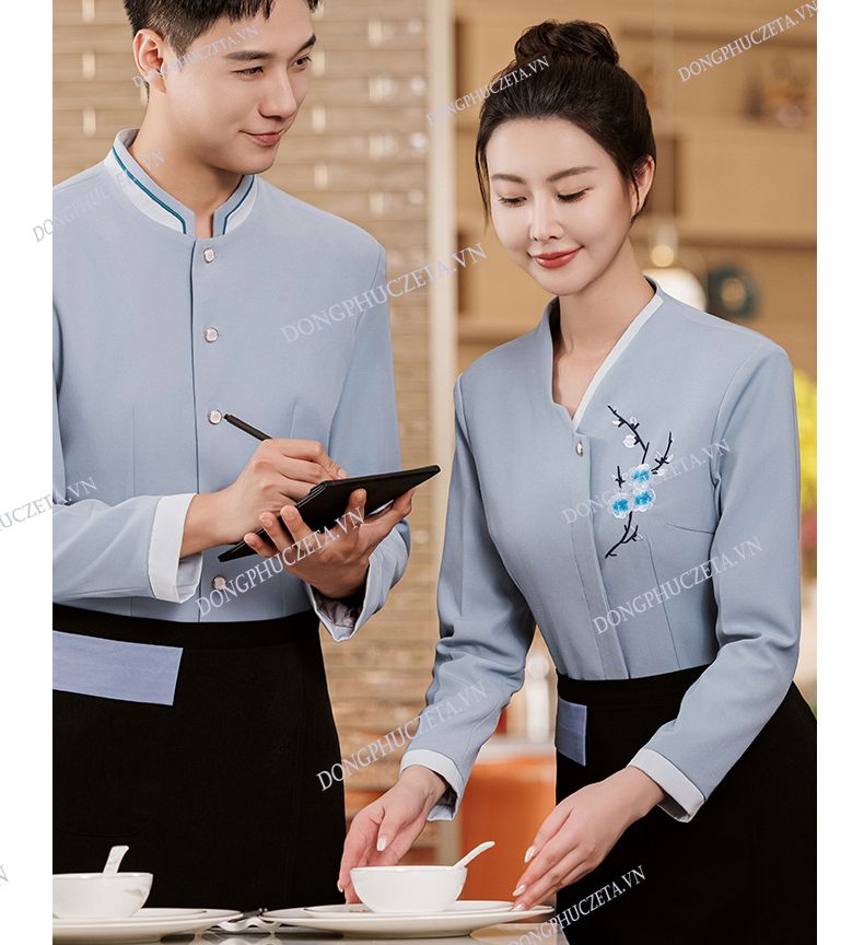 đồng phục nhà hàng trung quốc 2025