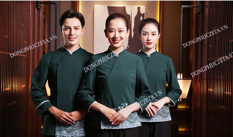 đồng phục nhà hàng trung quốc mới nhất
