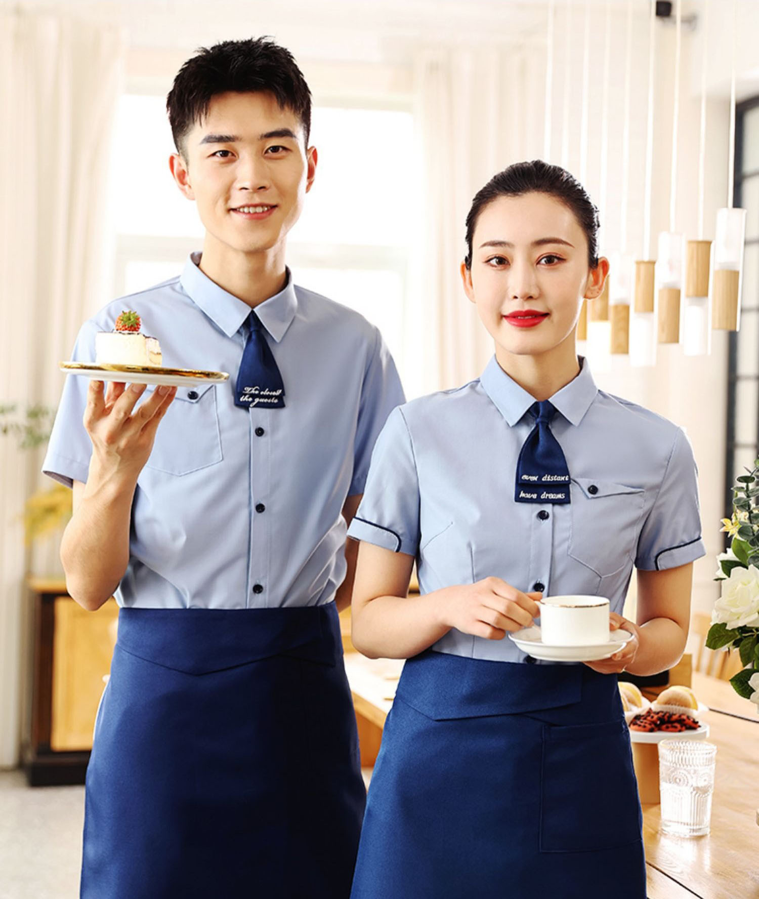 đồng phục quán coffee