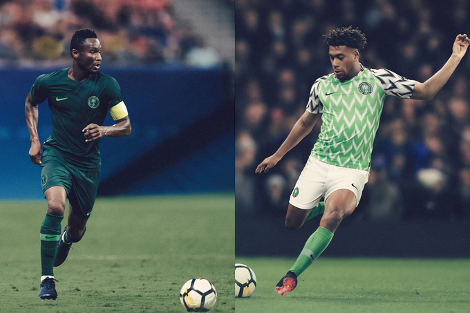 đồng phục đội tuyển Nigeria