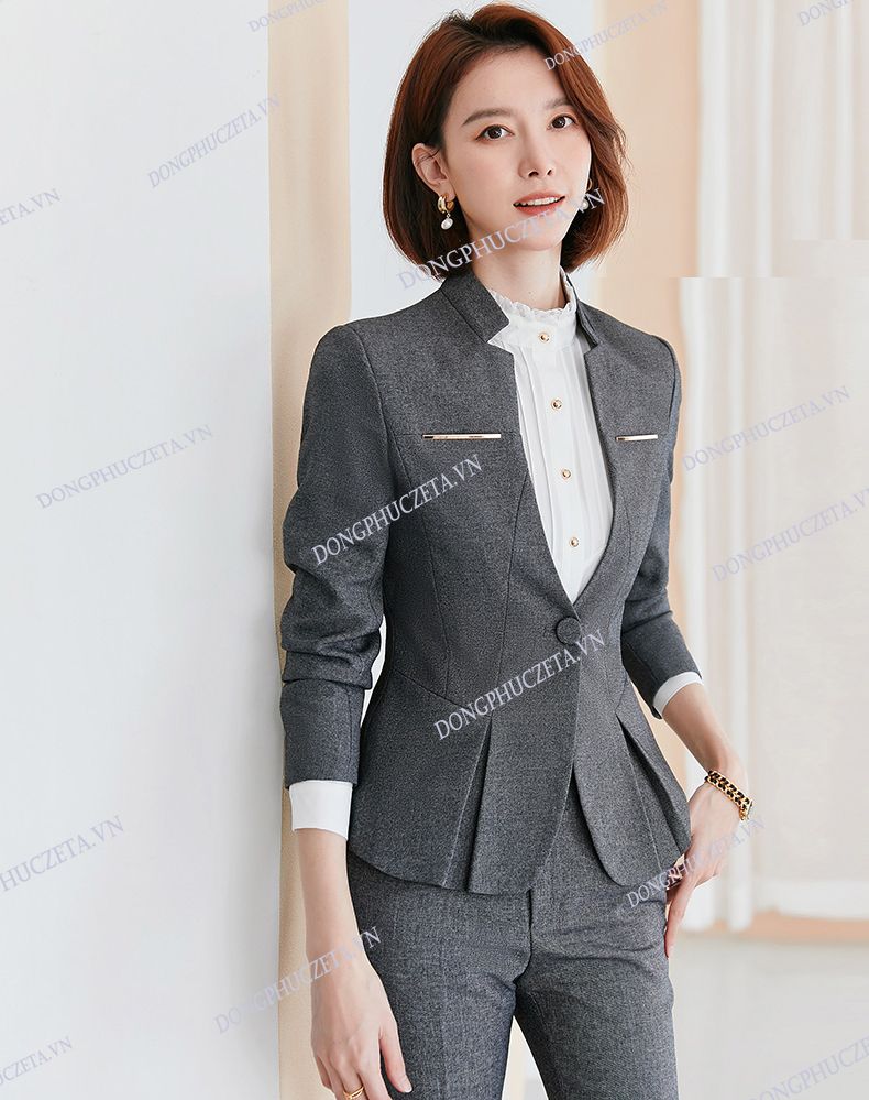 đồng phục vest nữ công ty