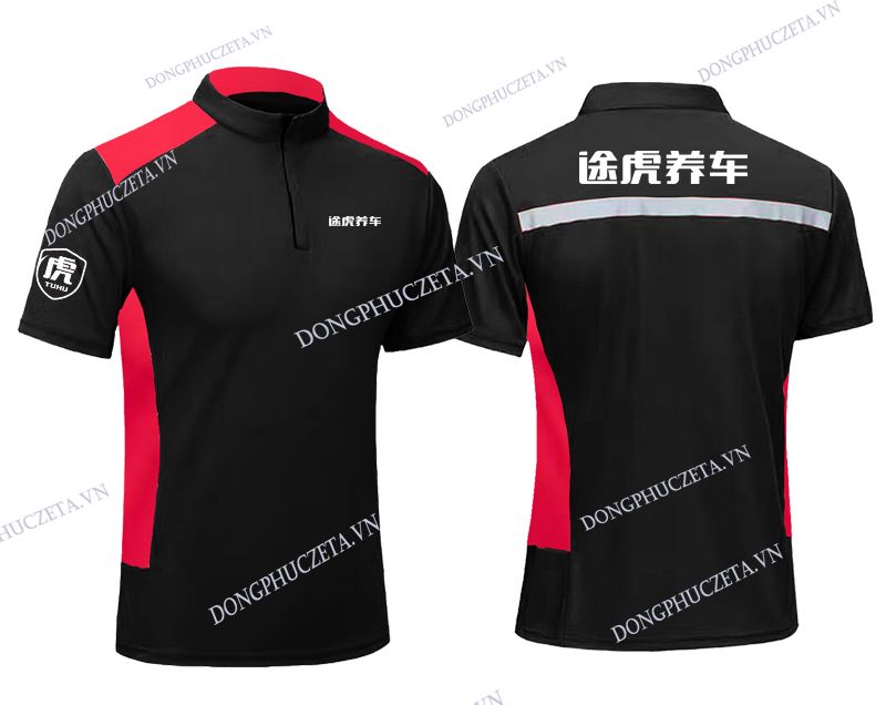 Áo Phông Đồng Phục Nhân Viên gara ôto