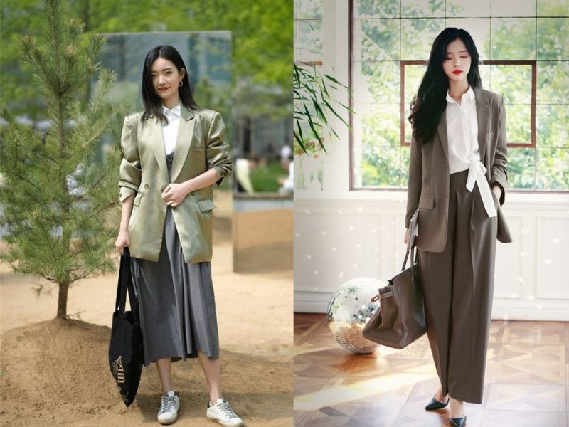 đồng phục công sở Hàn Quốc