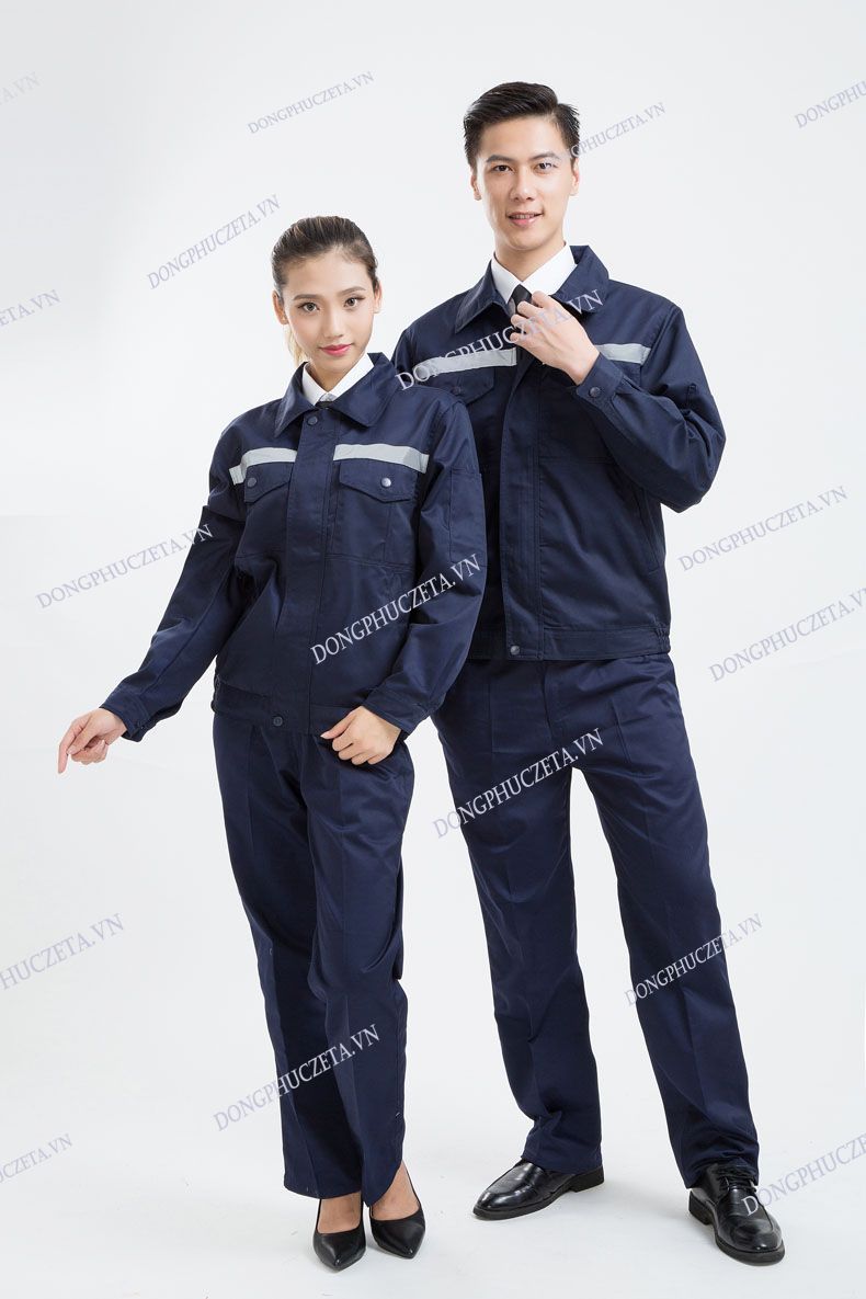 áo đồng phục kỹ thuật đẹp
