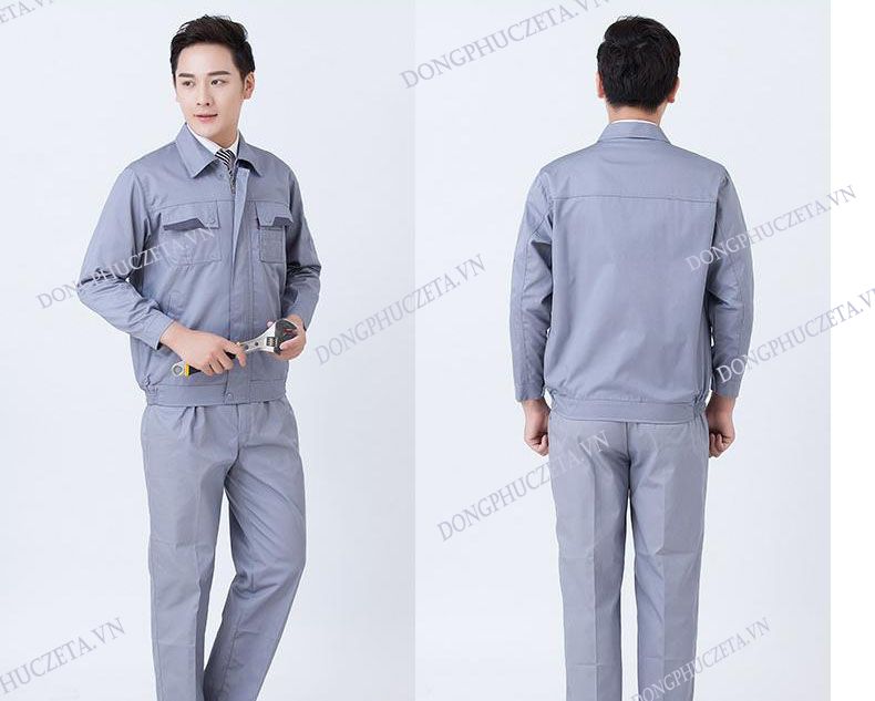 mẫu đồng phục kỹ thuật nam