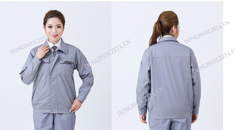 mẫu đồng phục kỹ thuật nữ