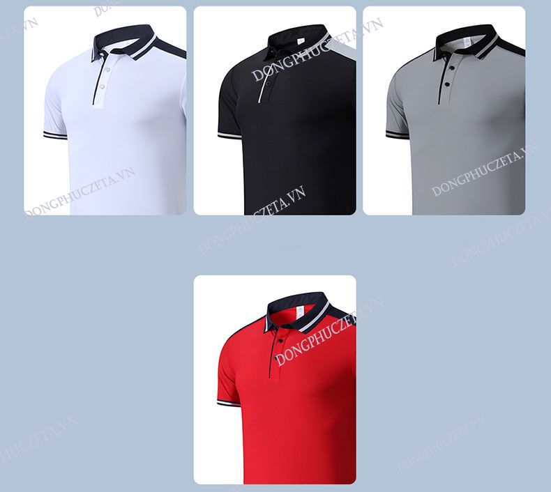 mẫu áo phông đồng phục công sở đẹp