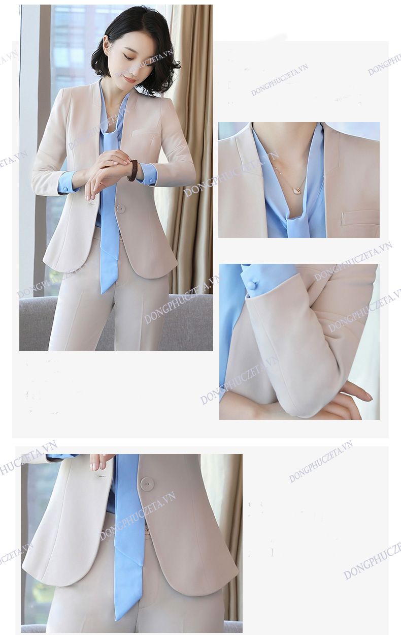 mẫu đồng phục vest công sở đẹp