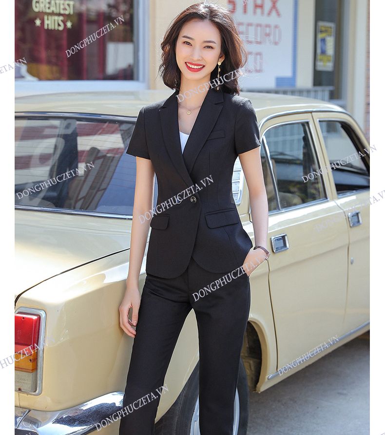 mẫu vest đồng phục công ty đẹp