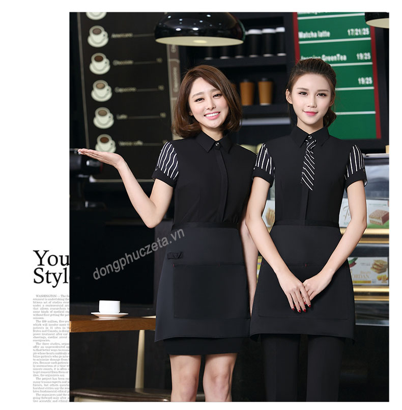 may áo đồng phục quán cafe tại đà nẵng đẹp nhất