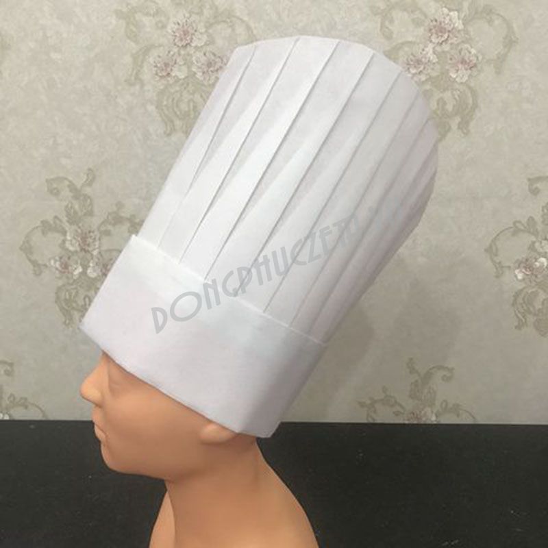 mũ đầu bếp giấy có sẵn