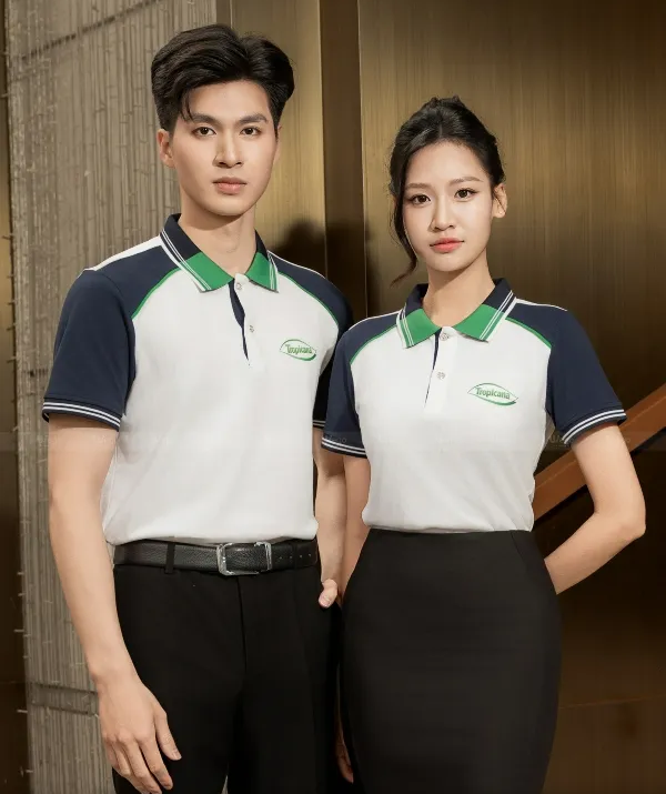 Áo Thun Đồng Phục phối cổ