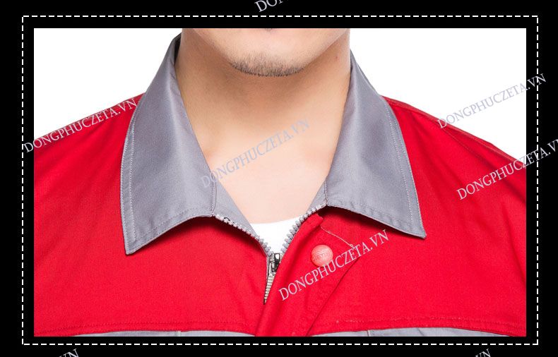 cổ áo đồng phục kỹ sư công trình