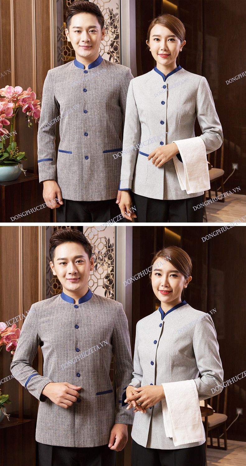 đồng phục buồng phòng cao cấp