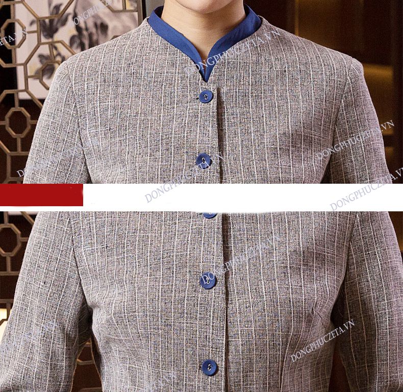 chi tiết đồng phục buồng đẹp