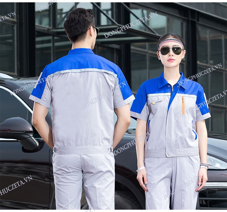 quần áo đồng phục kỹ sư điện cơ