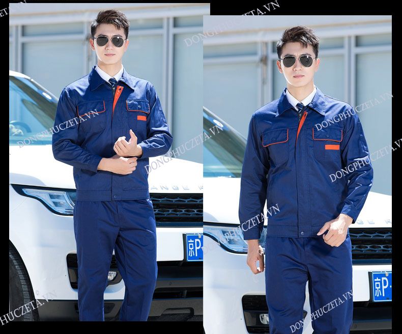 mẫu đồng phục kỹ sư điện đẹp