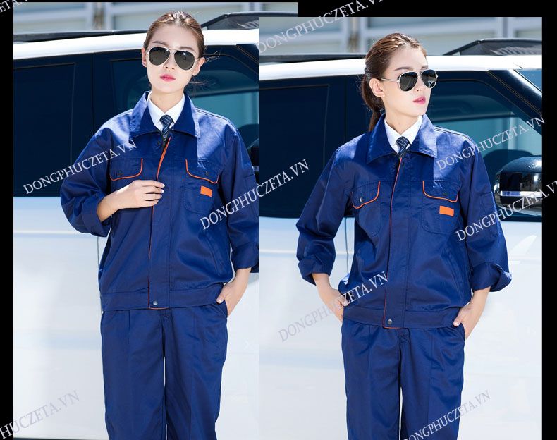 mẫu nữ đồng phục kỹ sư điện đẹp