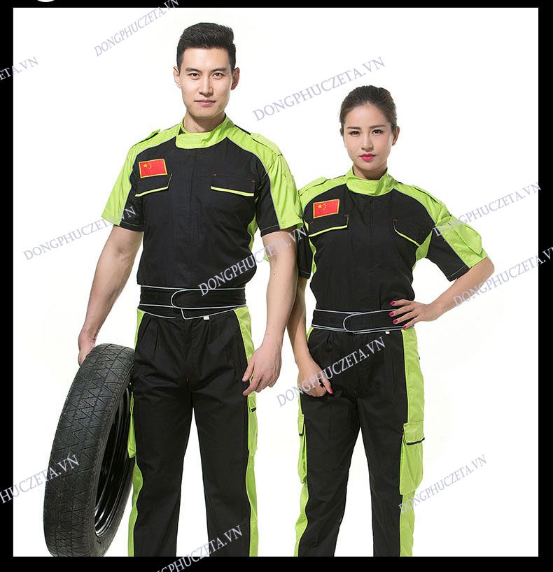 quần áo đồng phục sửa chữa ô tô