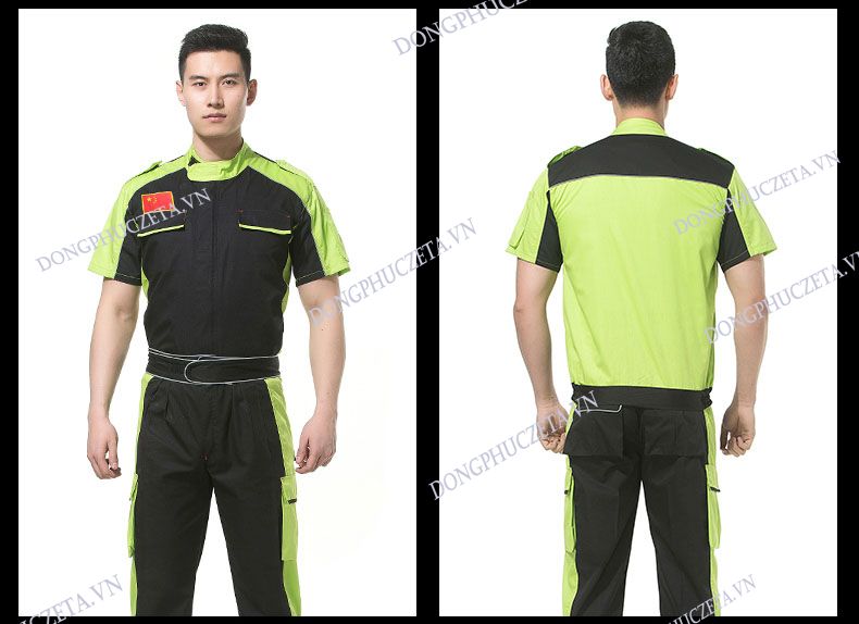 đồng phục kỹ thuật nhân viên ô tô