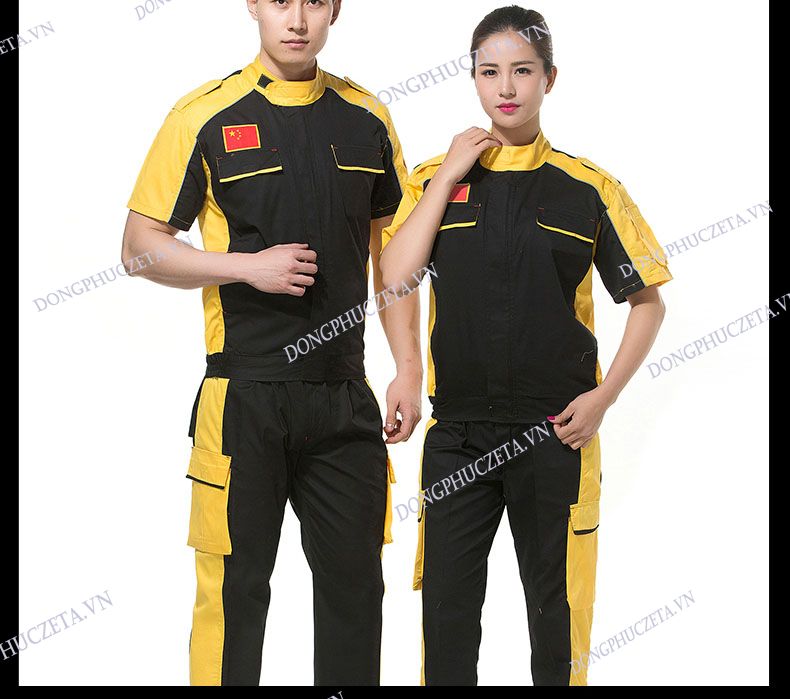 đồng phục kỹ thuật cho garage ô tô