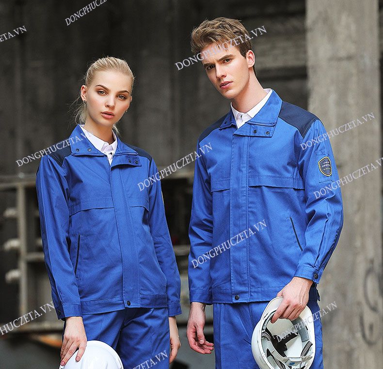 áo bảo hộ trạm xăng