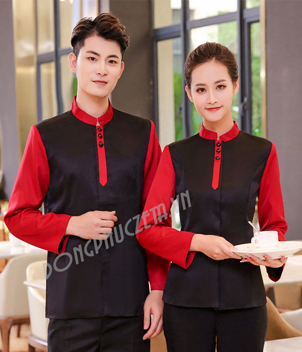 Các mẫu áo đồng phục nhà hàng tiệc cưới may nhiều nhất tại Hà Nội