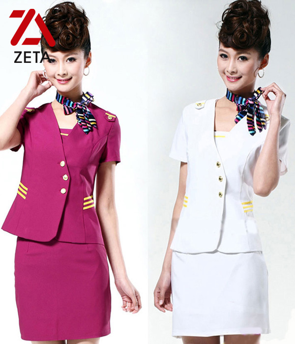 Đồng Phục Lễ Tân Nhà Hàng - Khách Sạn MS 012