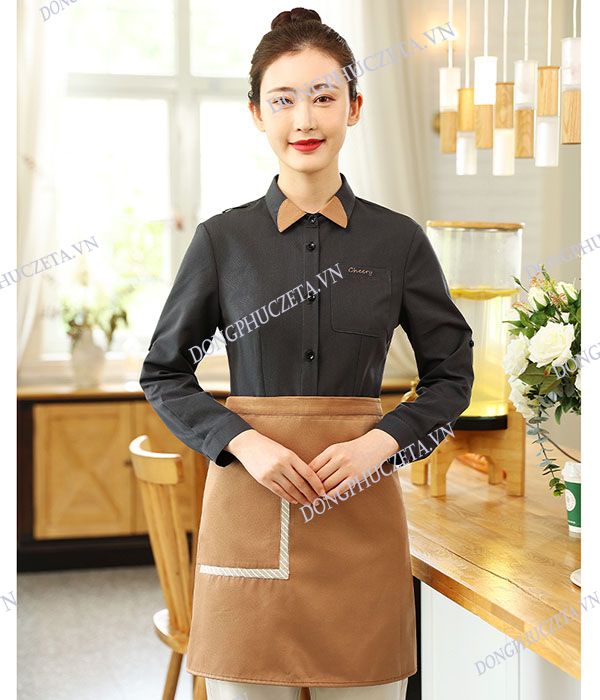 Mẫu áo đồng phục nhân viên nhà hàng