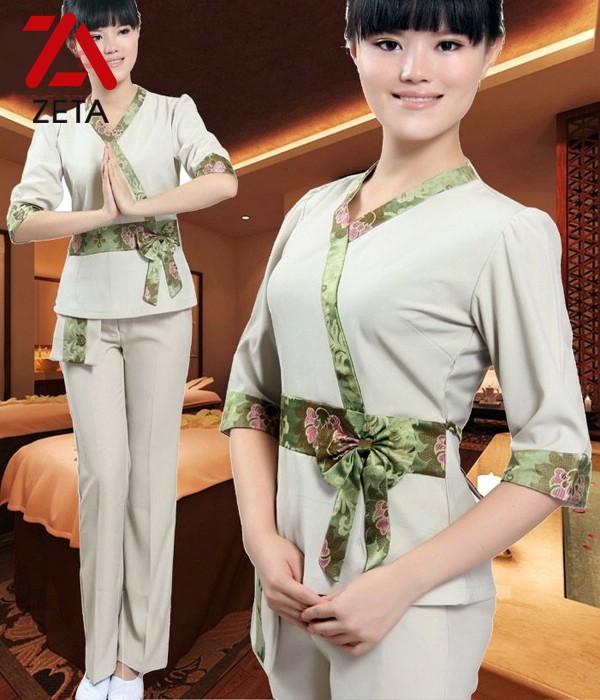 Đồng Phục Spa - Massage Khách Sạn MS 095