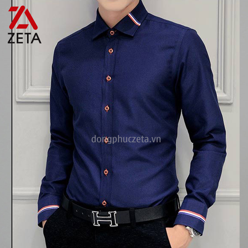 Đồng Phục Áo Sơ Mi Nam Công Sở MS 033