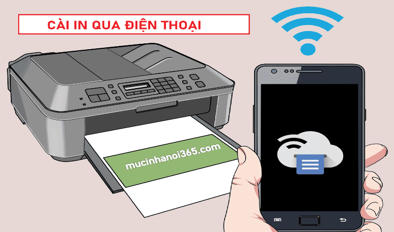 cài in qua wifi bằng điện thoại