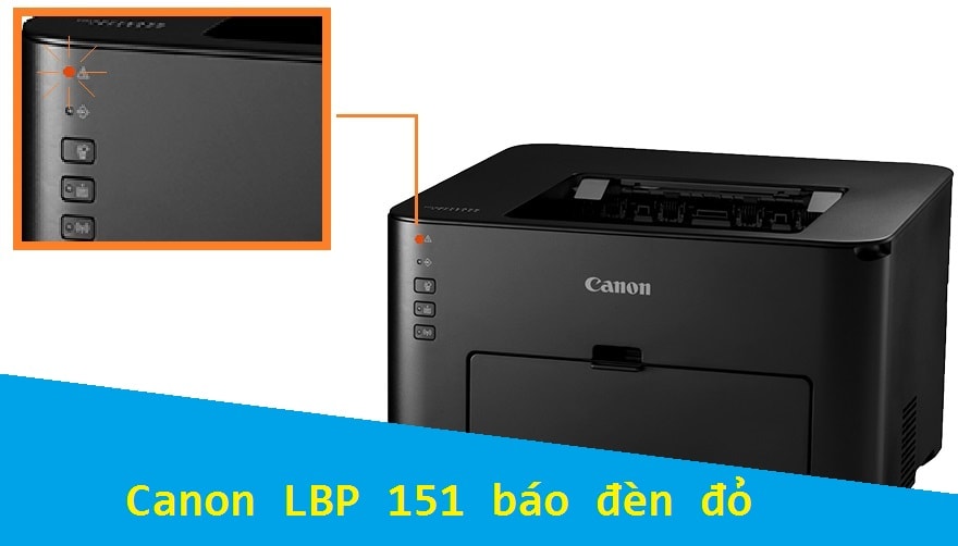 canon 151 báo đèn đỏ canon 151 báo đèn đỏ
