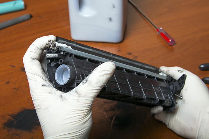 Đổ mực in tại Minh Khai