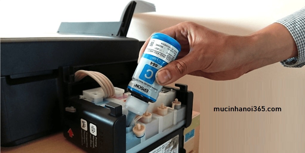 Đổ mực máy in màu Epson L4150