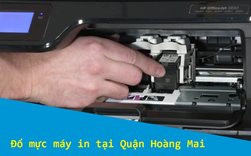 đổ mực máy in Hoàng Mai