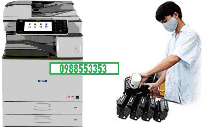 Đổ mực máy photocopy gestetner