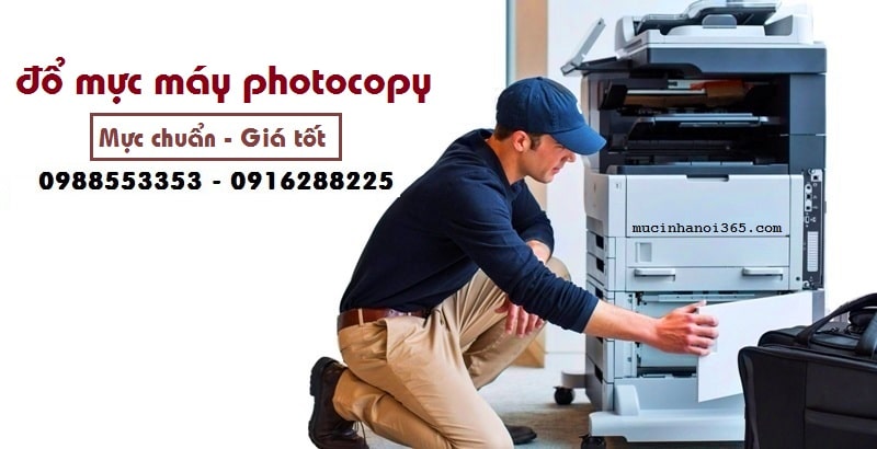 đổ mực máy photocopy