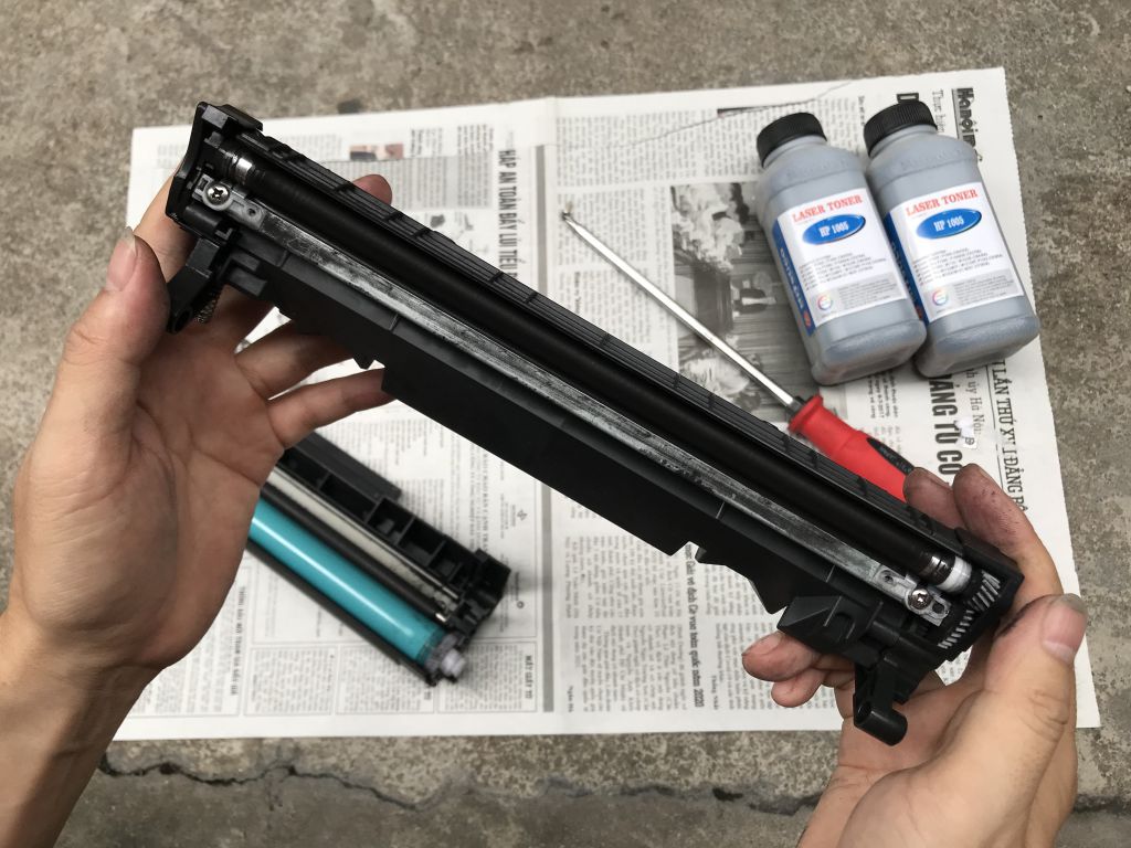 Đổ mực máy in tại Gia Lâm