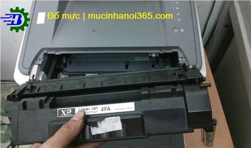 Đổ mực máy in tại Hàng Trống