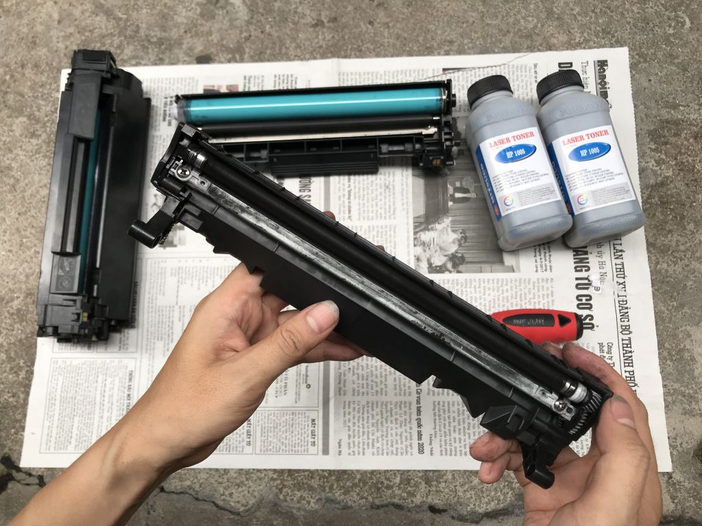 Đổ mực máy in tại Hoàng Mai