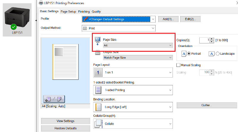 driver canon lbp 151dw