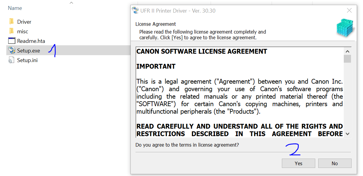 driver canon lbp 252