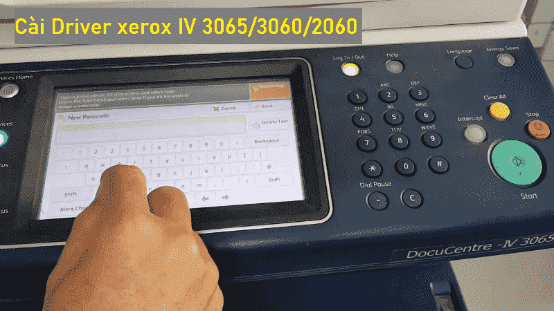 driver máy photocopy xerox IV 3065