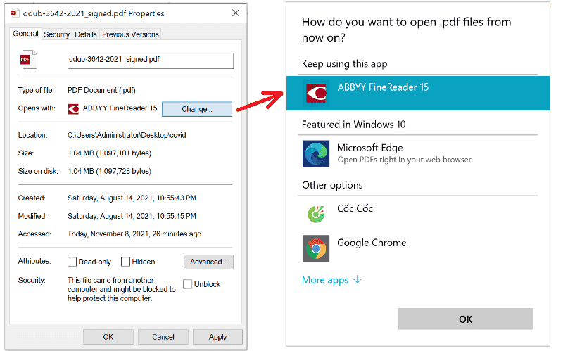 file pdf không in được
