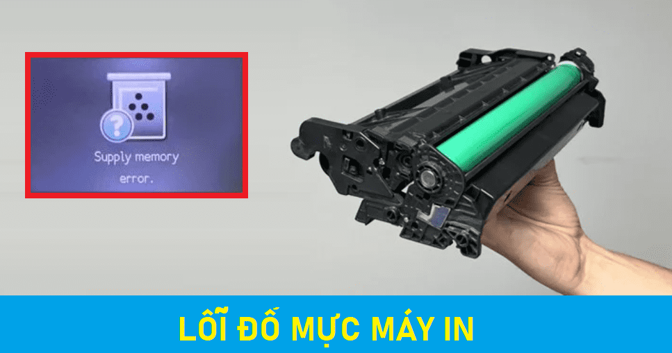 lỗi đổ mực máy in