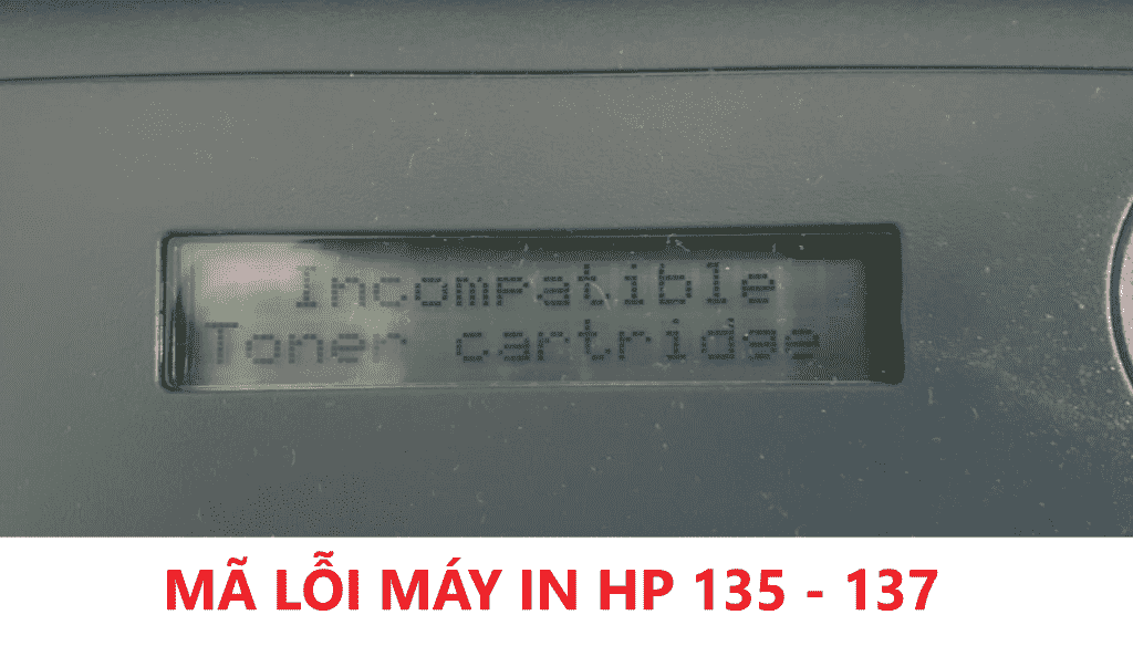 mã lỗi HP 135-137
