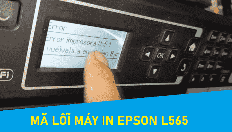 Mã lỗi máy in Epson L565