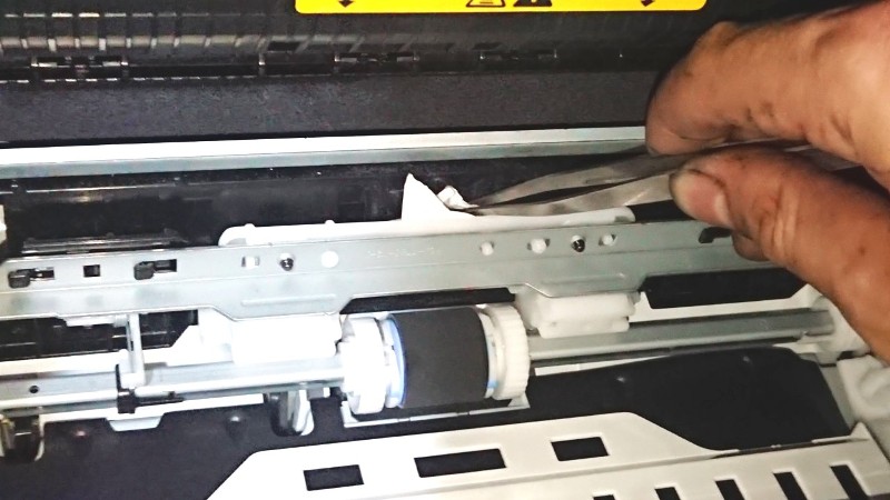 máy in bị kẹt giấy